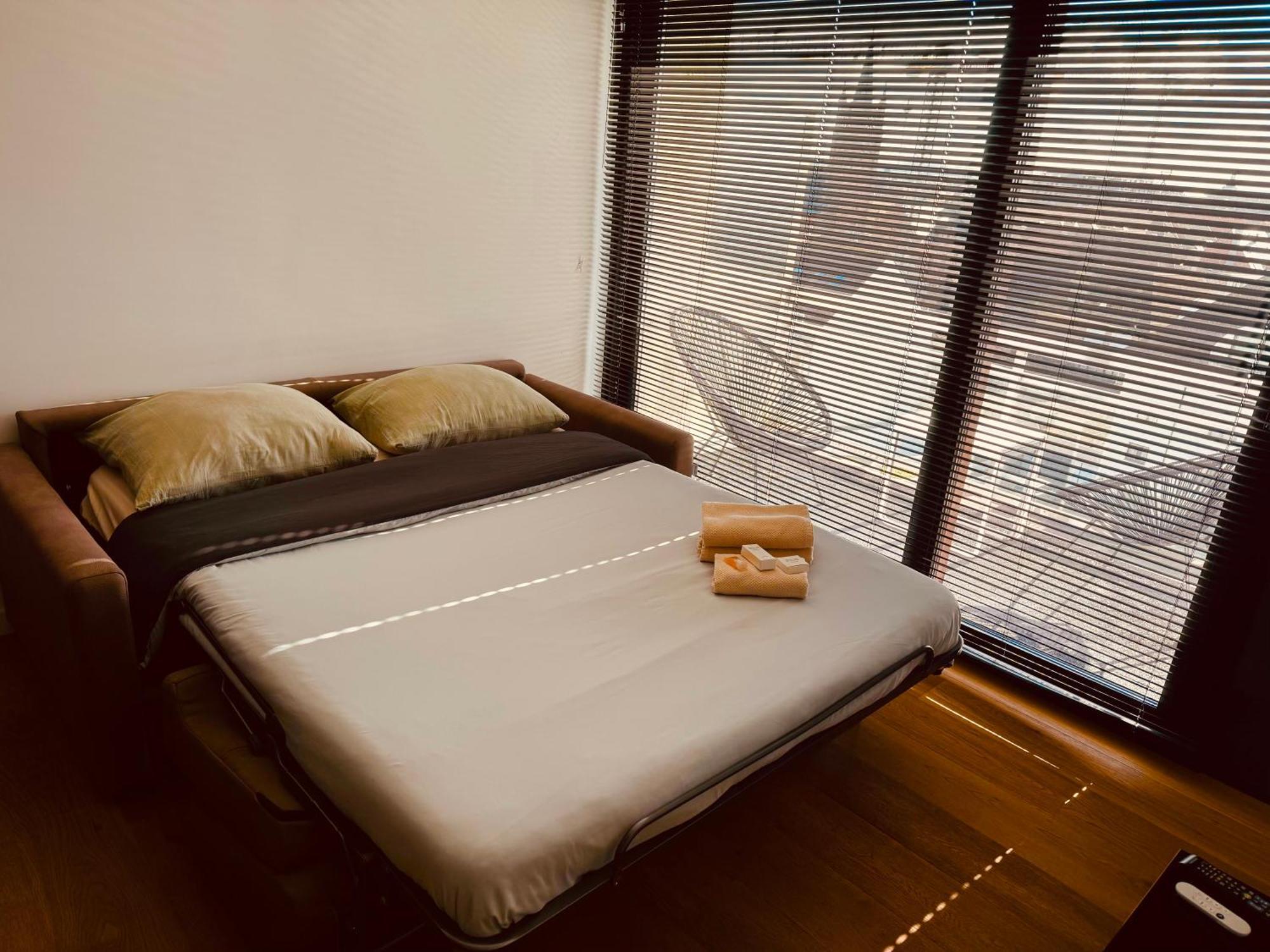 Studio Knokke-Heist Met Zetelbed Exterior photo